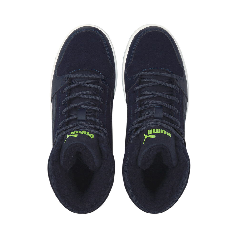 фото Детские ботинки puma rebound layup fur sd jr
