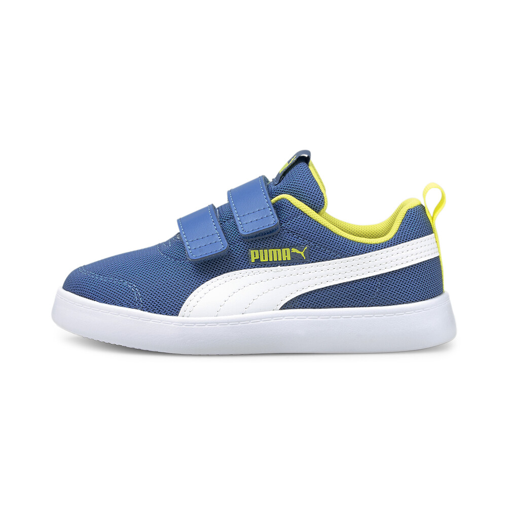 фото Детские кеды courtflex v2 mesh kids' trainers puma