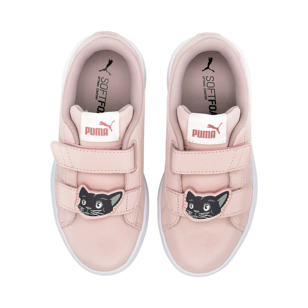 фото Детские кеды puma smash v2 animals v ps