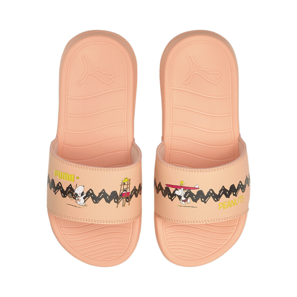 фото Детские шлепанцы puma x peanuts popcat 20 youth sandals