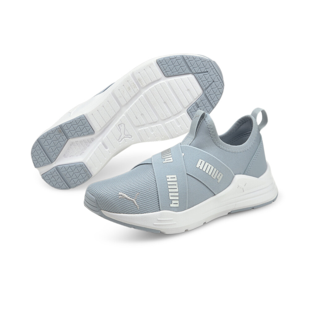 фото Детские кроссовки wired run slip-on youth trainers puma