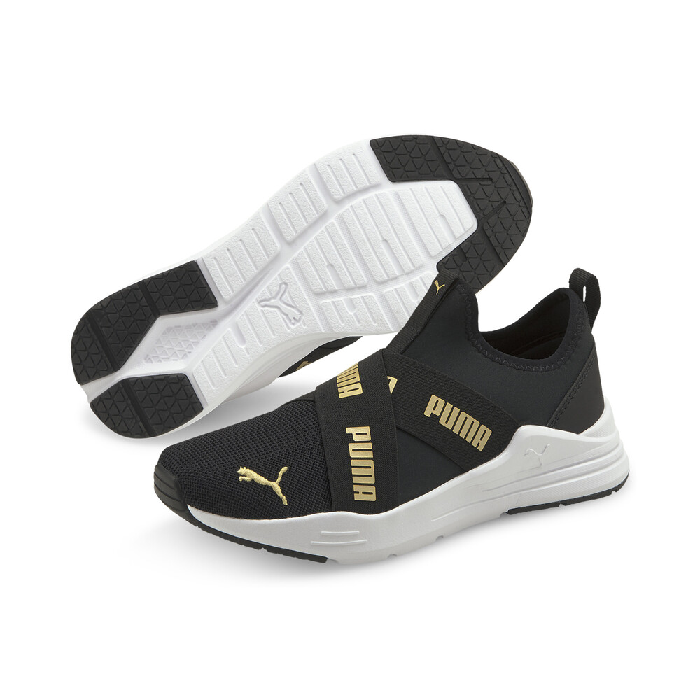 фото Детские кроссовки wired run slip-on youth trainers puma