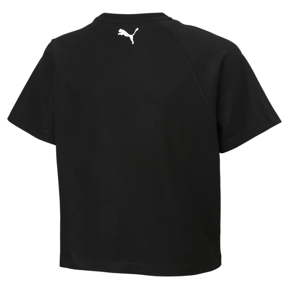 фото Детская футболка metallic splash girls tee ii puma