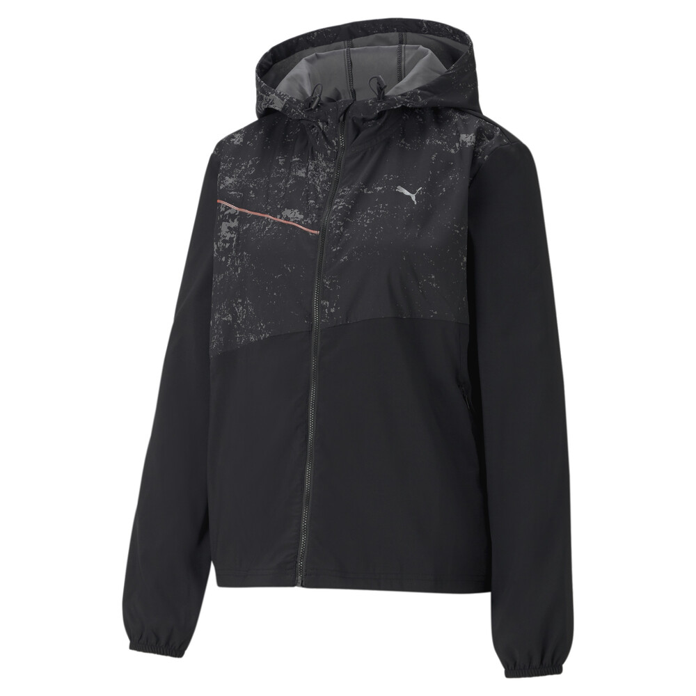 фото Куртка graphic hooded women's running jacket puma