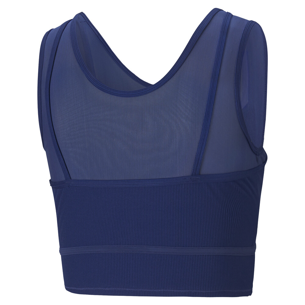 фото Топ studio layered women's training crop top puma
