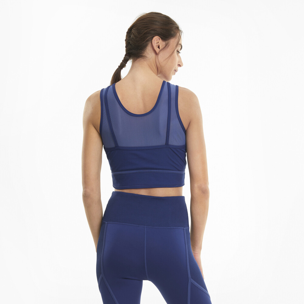 фото Топ studio layered women's training crop top puma