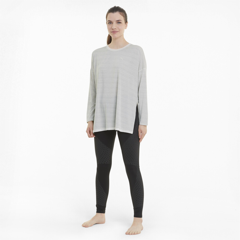 фото Футболка с длинным рукавом studio graphene long sleeve women's training top puma