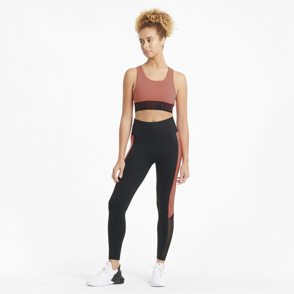 фото Леггинсы logo block 7/8 women's training leggings puma