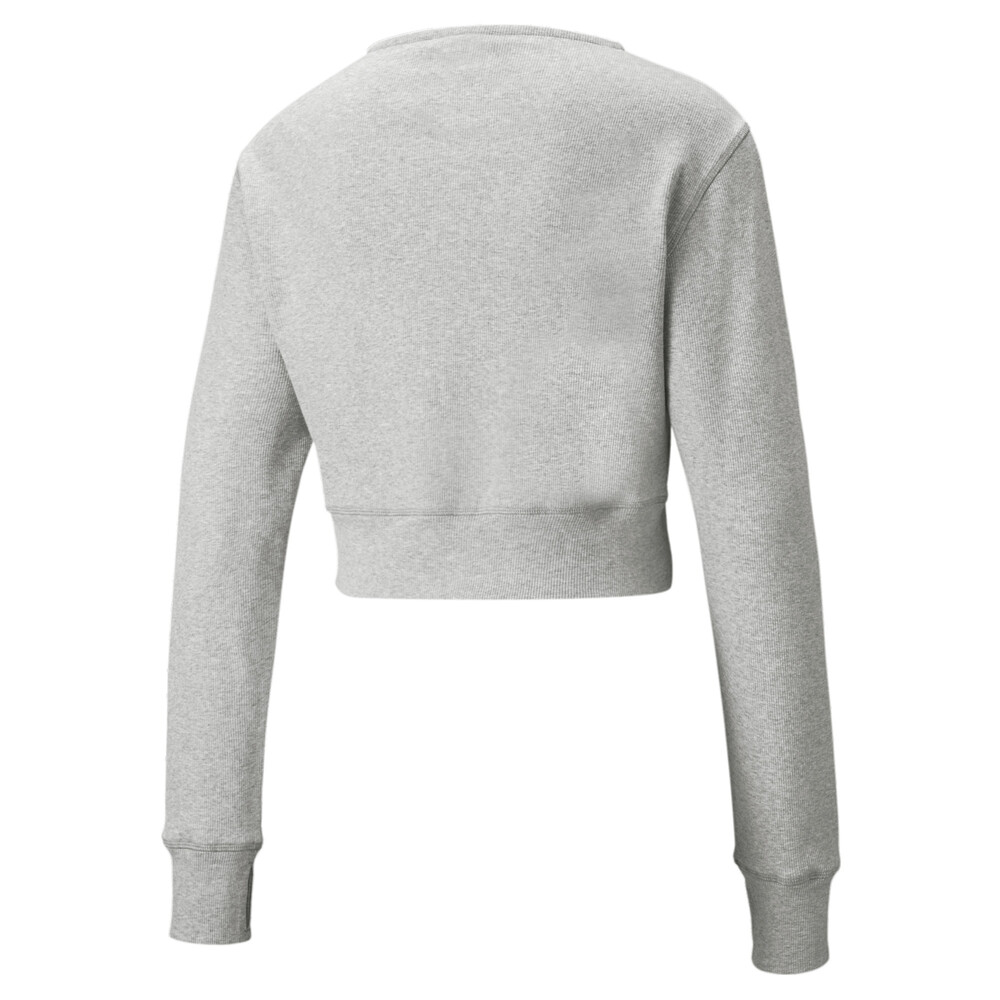 фото Футболка с длинным рукавом exhale mock neck ribbed long sleeve women's training tee puma