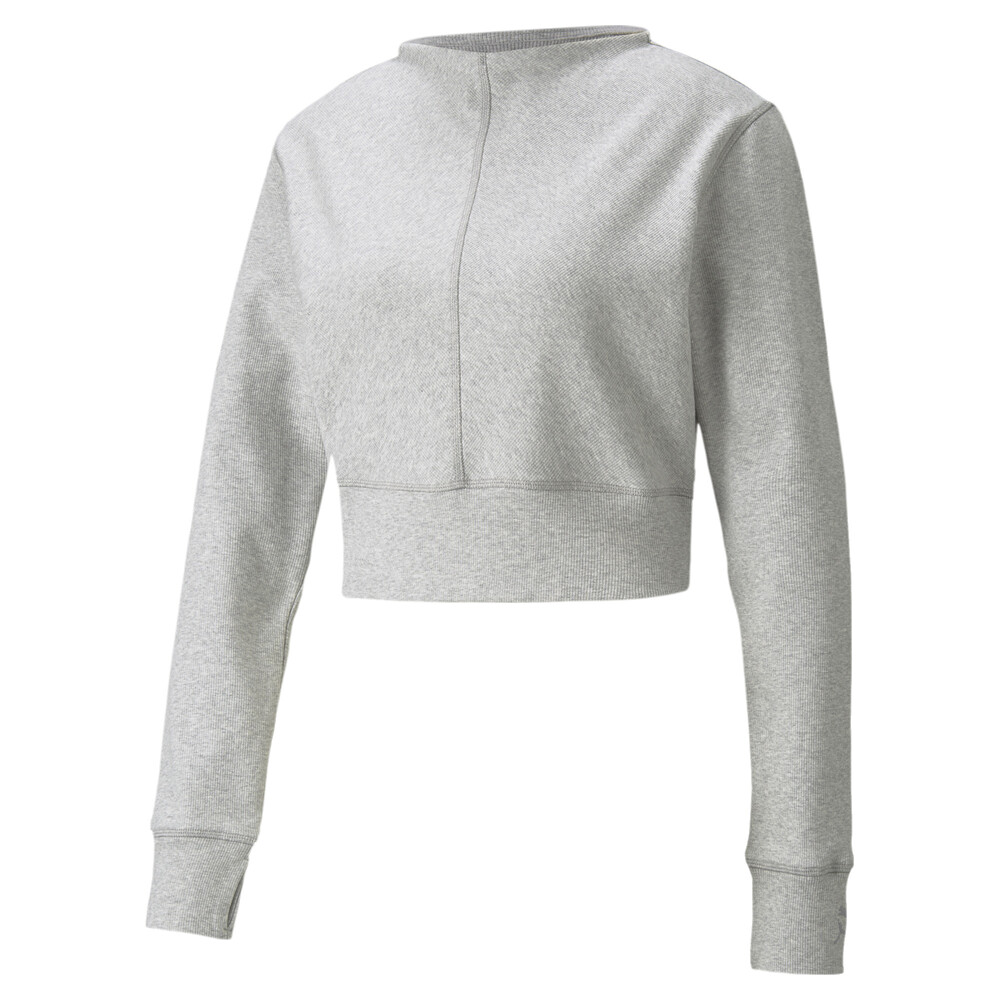 фото Футболка с длинным рукавом exhale mock neck ribbed long sleeve women's training tee puma