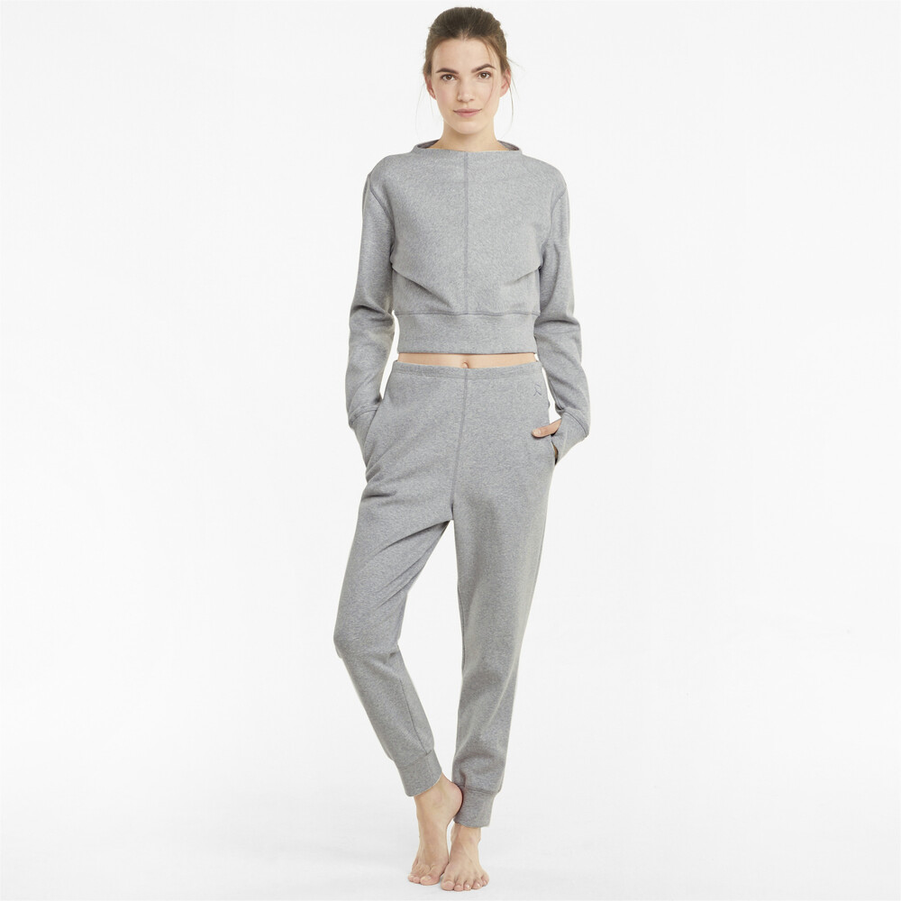 фото Штаны exhale high waist ribbed women's training joggers puma