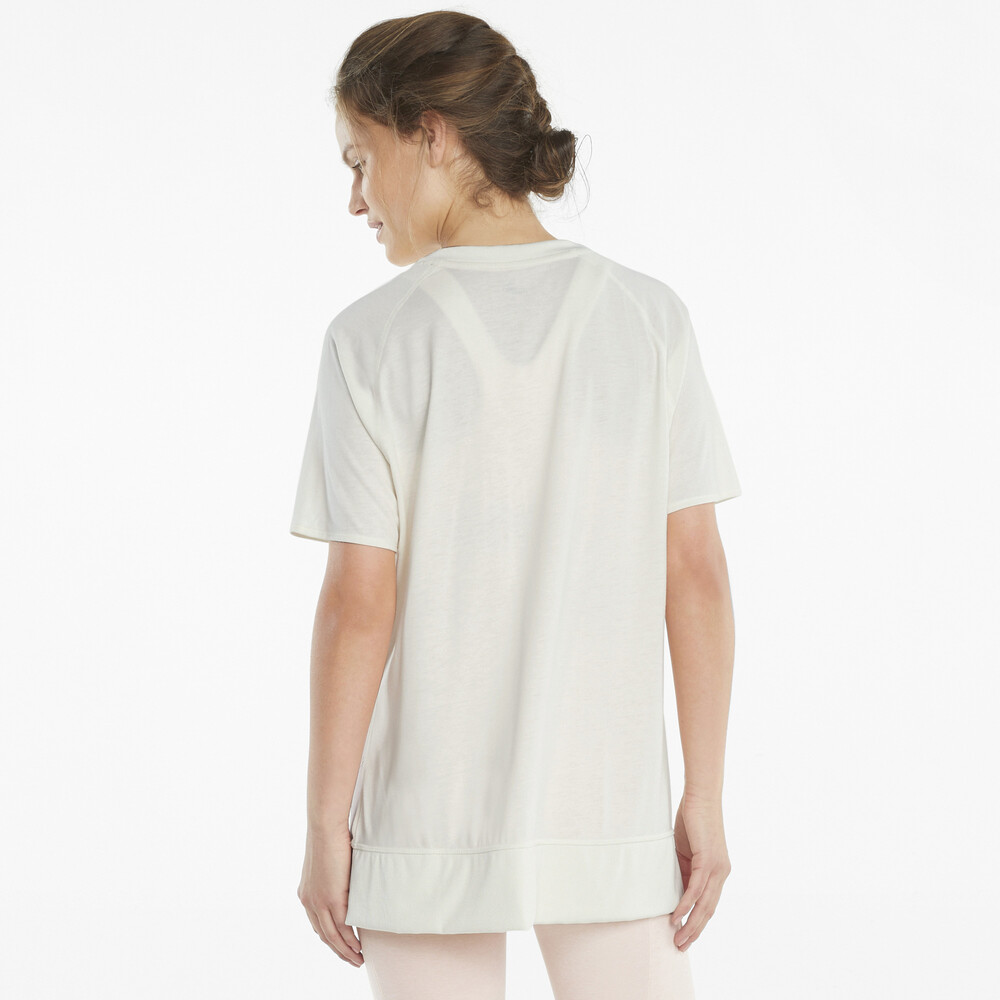 фото Футболка studio relaxed ribbed trim women's training tee puma