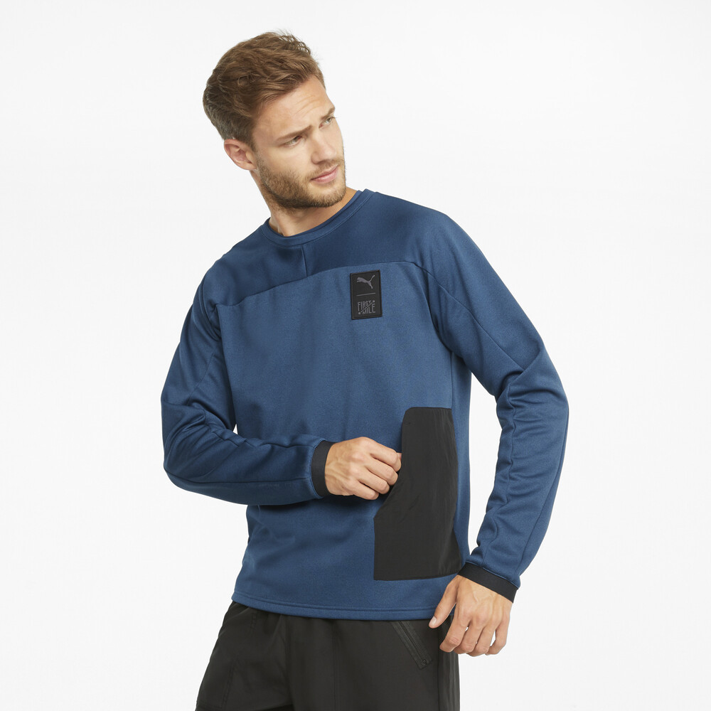 фото Толстовка puma x first mile men's training sweatshirt