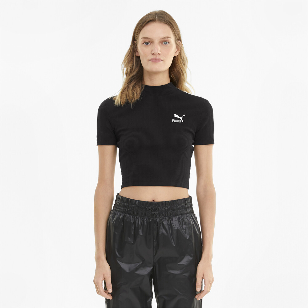 фото Топ classics mock neck women's top puma