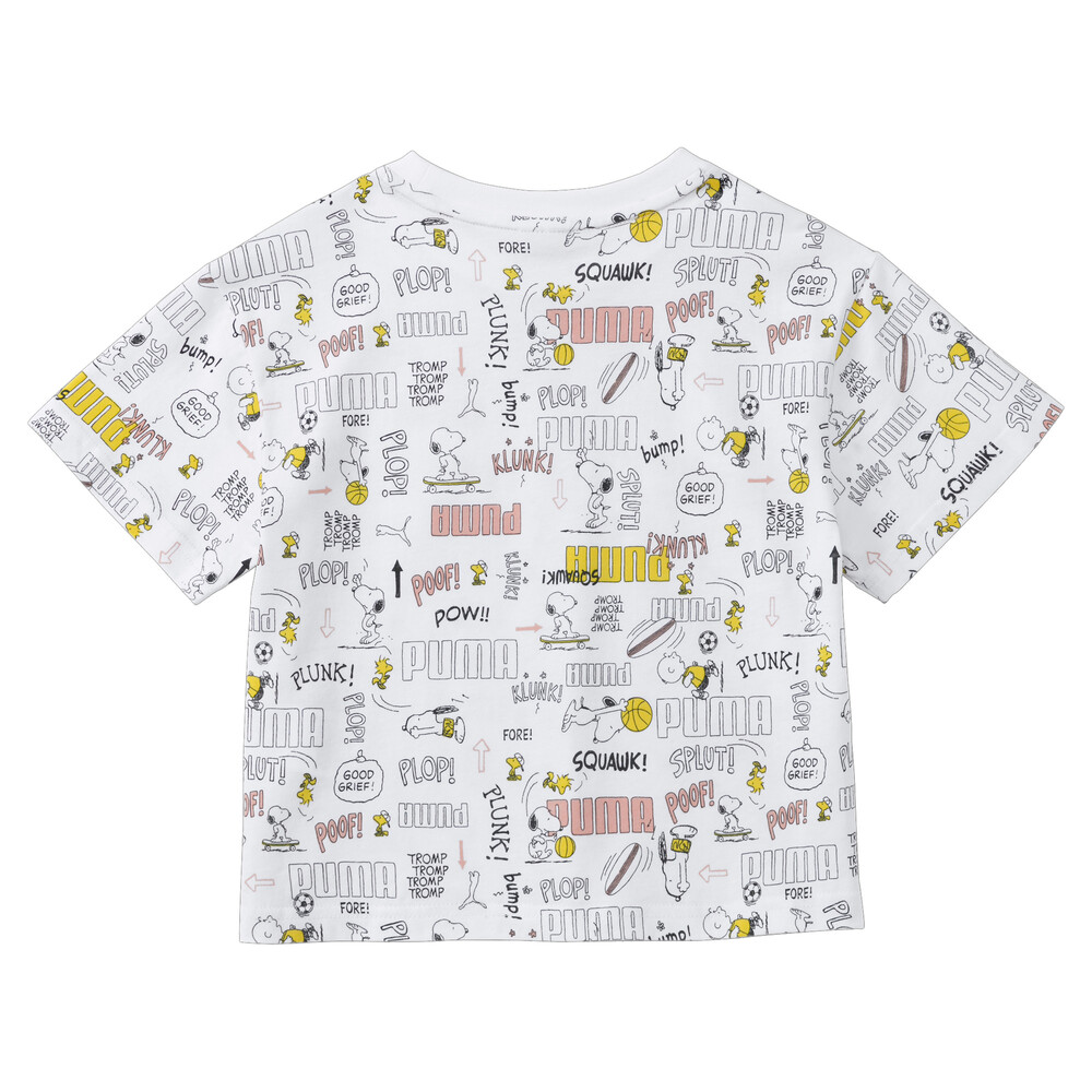 фото Детская футболка puma x peanuts printed kids' tee