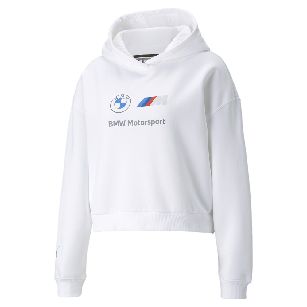 фото Толстовка bmw m motorsport essentials logo women's hoodie puma
