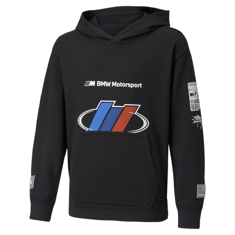 фото Детская толстовка bmw m motorsport street youth hoodie puma