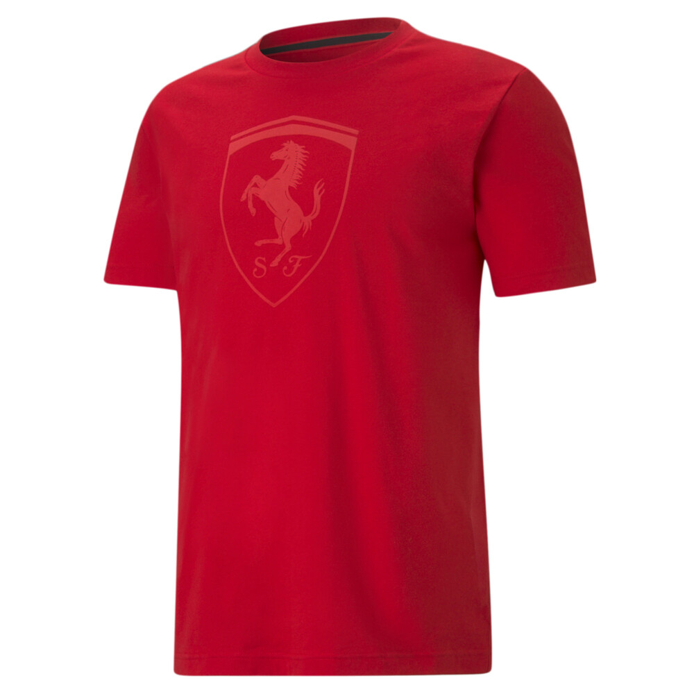 фото Футболка scuderia ferrari race big shield tonal men's tee puma