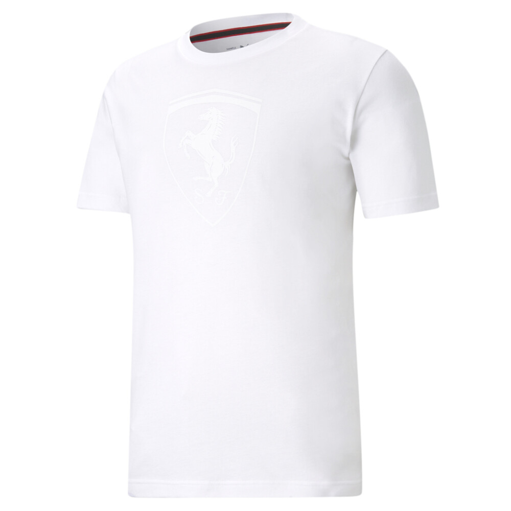 фото Футболка scuderia ferrari race big shield tonal men's tee puma