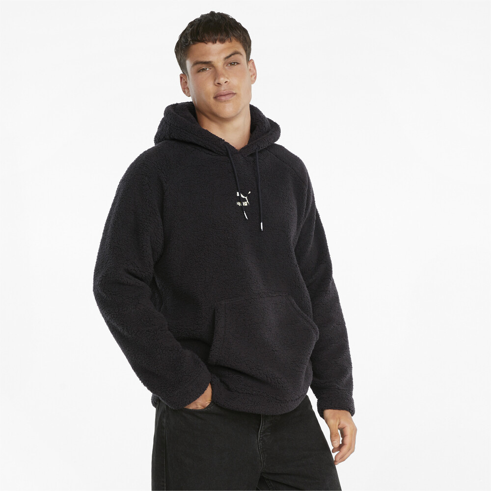 фото Толстовка classics sherpa men's hoodie puma