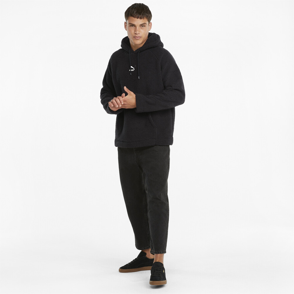 фото Толстовка classics sherpa men's hoodie puma