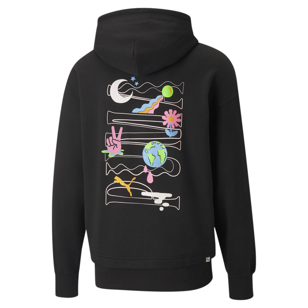 фото Толстовка downtown graphic french terry men's hoodie puma