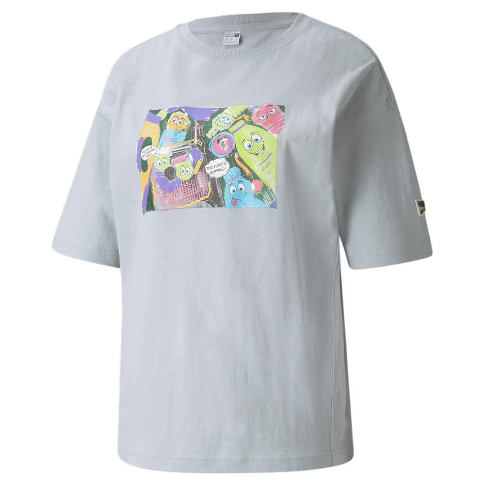 фото Футболка downtown graphic women's tee puma