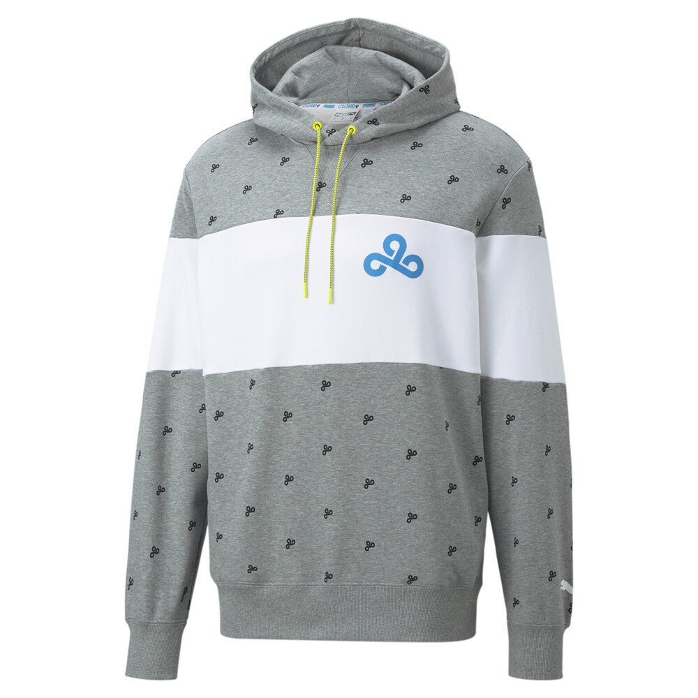 фото Толстовка puma x cloud9 zoned in printed men's esports hoodie