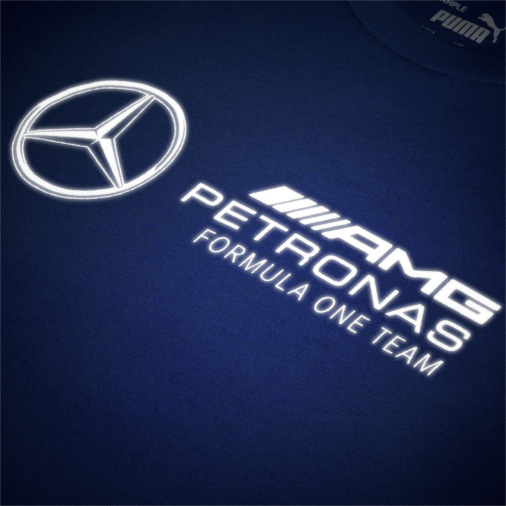 фото Детская футболка mercedes f1 logo youth tee puma