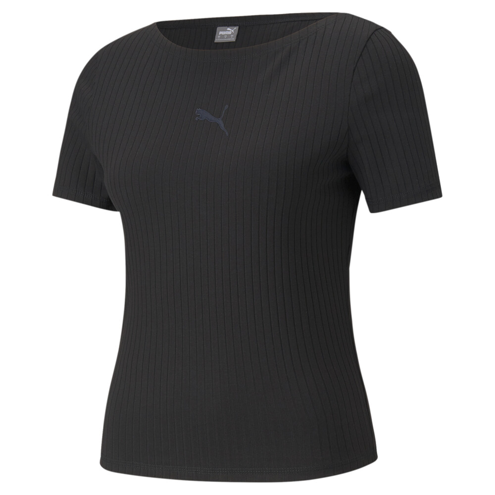 фото Футболка her ribbed slim women's tee puma