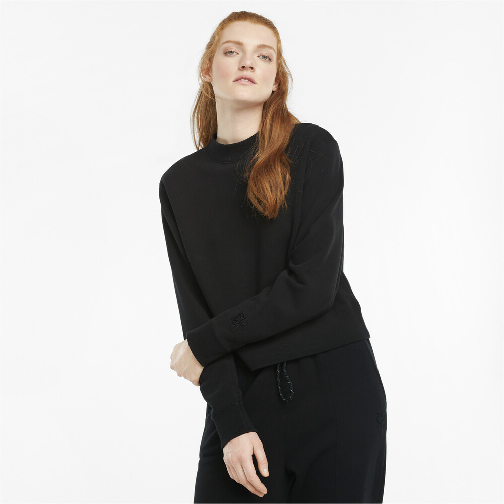 фото Толстовка infuse crew neck women's sweater puma