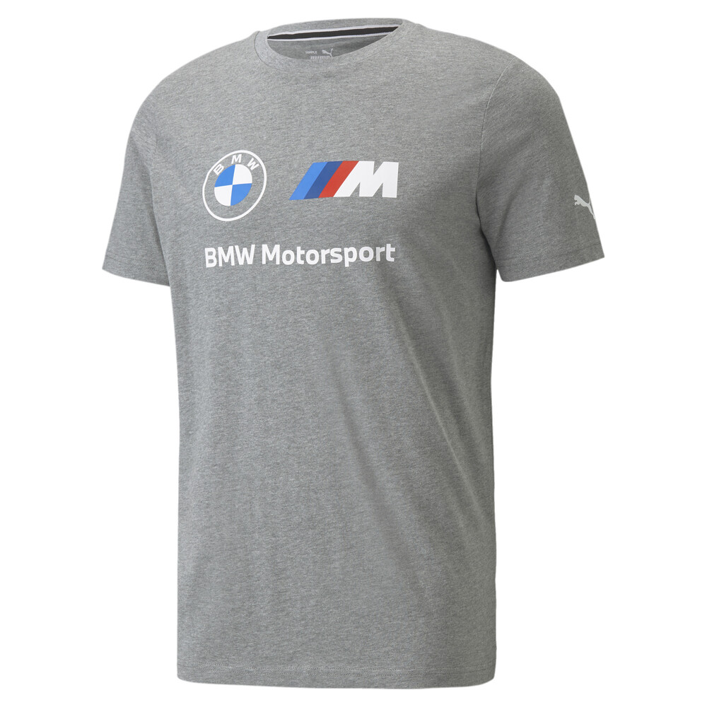 фото Футболка bmw m motorsport essentials logo men's tee puma