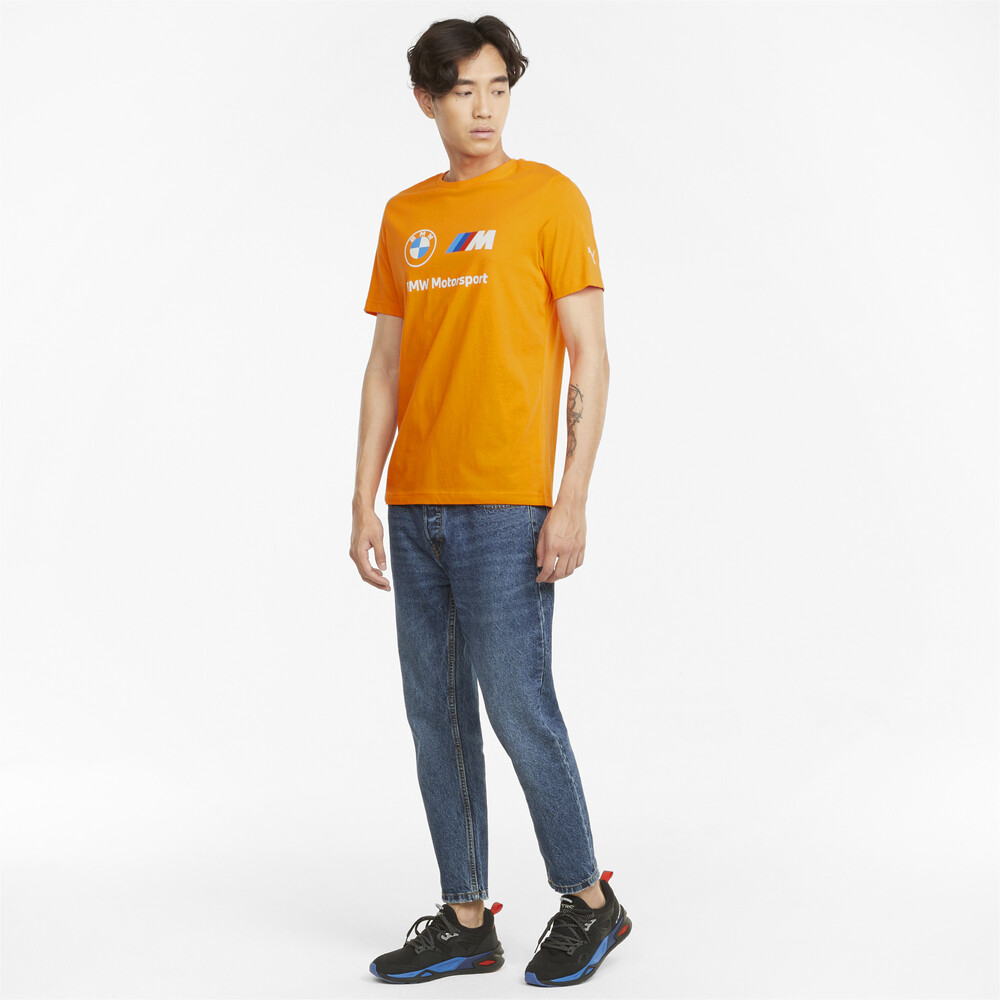 фото Футболка bmw m motorsport essentials logo men's tee puma