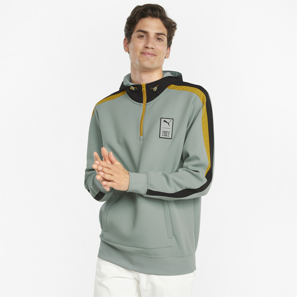фото Толстовка puma x first mile double knit men's hoodie