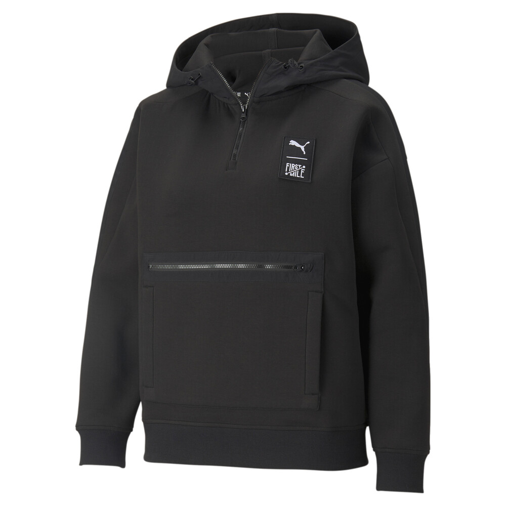 фото Толстовка puma x first mile double knit women's hoodie