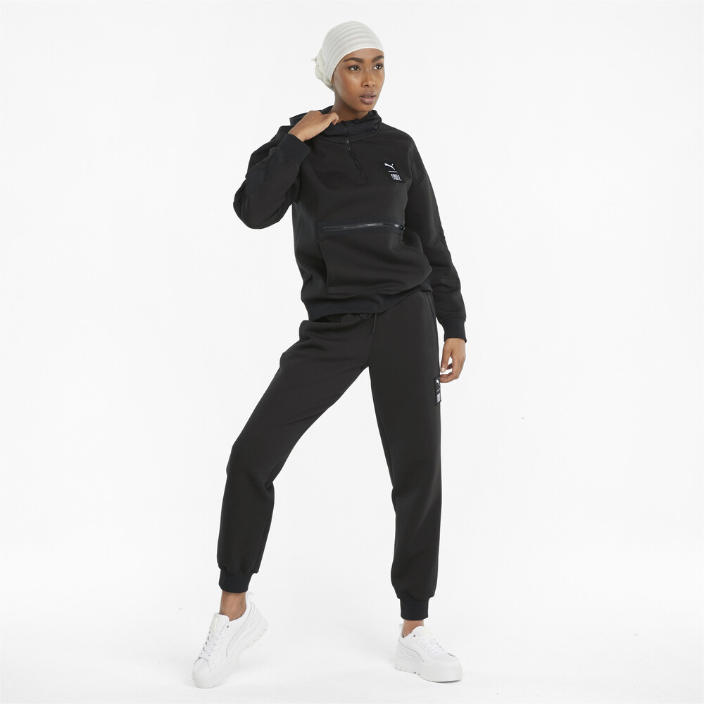 фото Толстовка puma x first mile double knit women's hoodie
