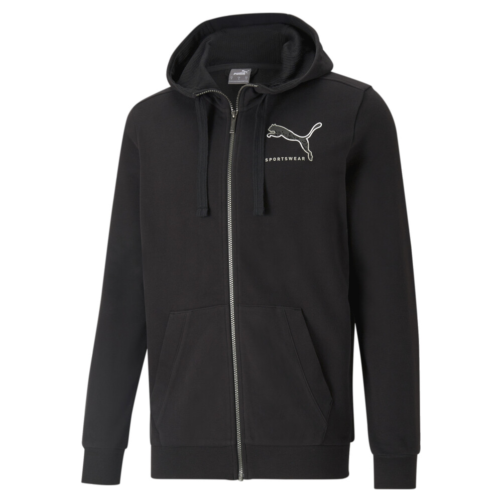 фото Толстовка athletics full-zip men's hoodie puma