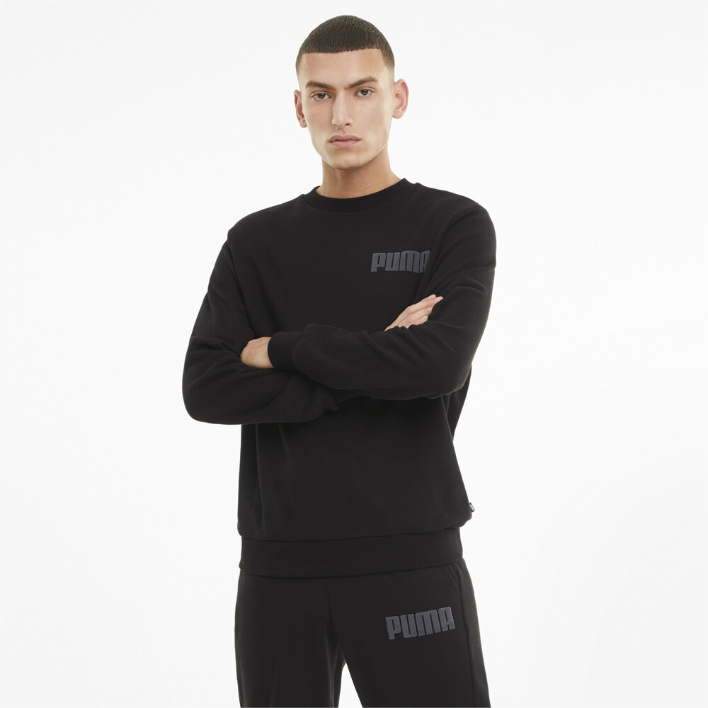 фото Толстовка modern basics crew neck men's sweater puma