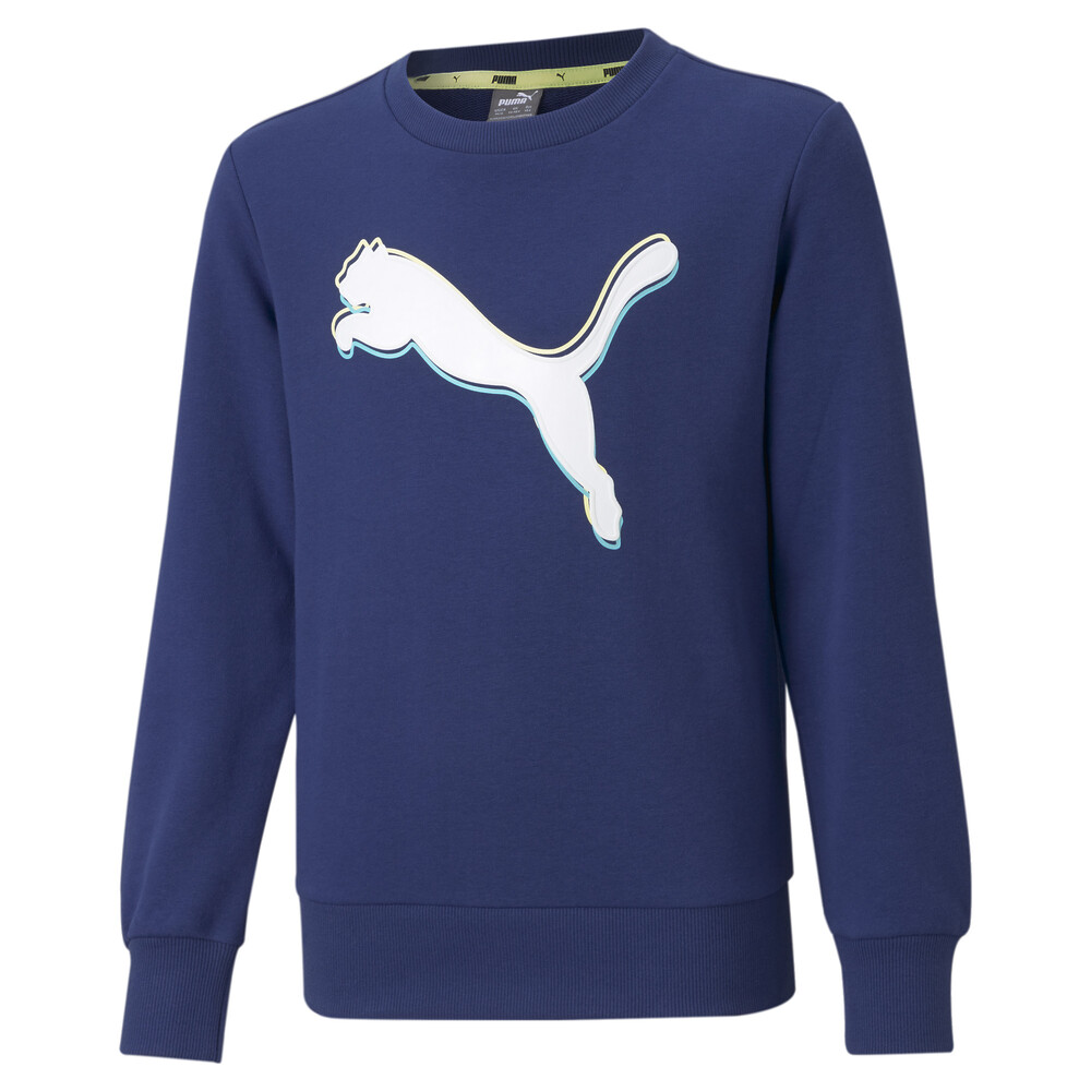 фото Детская толстовка alpha crew neck youth sweatshirt puma