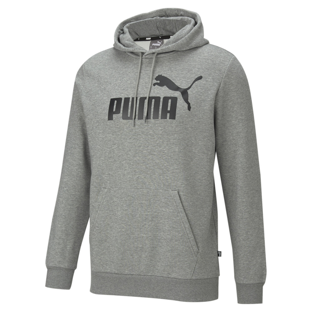фото Толстовка essentials big logo men's hoodie puma