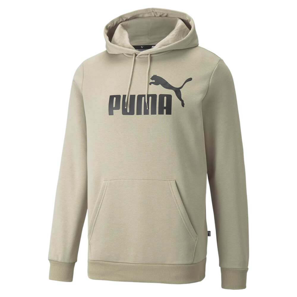 фото Толстовка essentials big logo men's hoodie puma