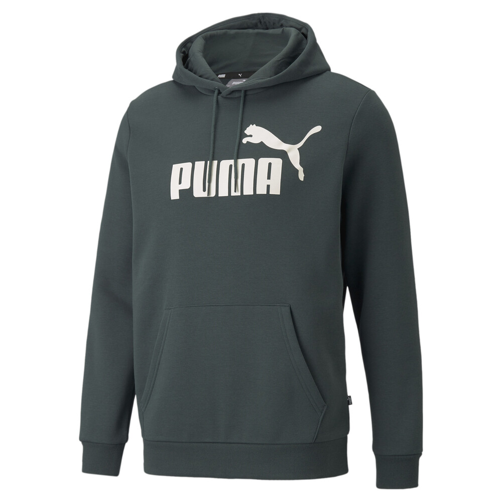 фото Толстовка essentials big logo men's hoodie puma