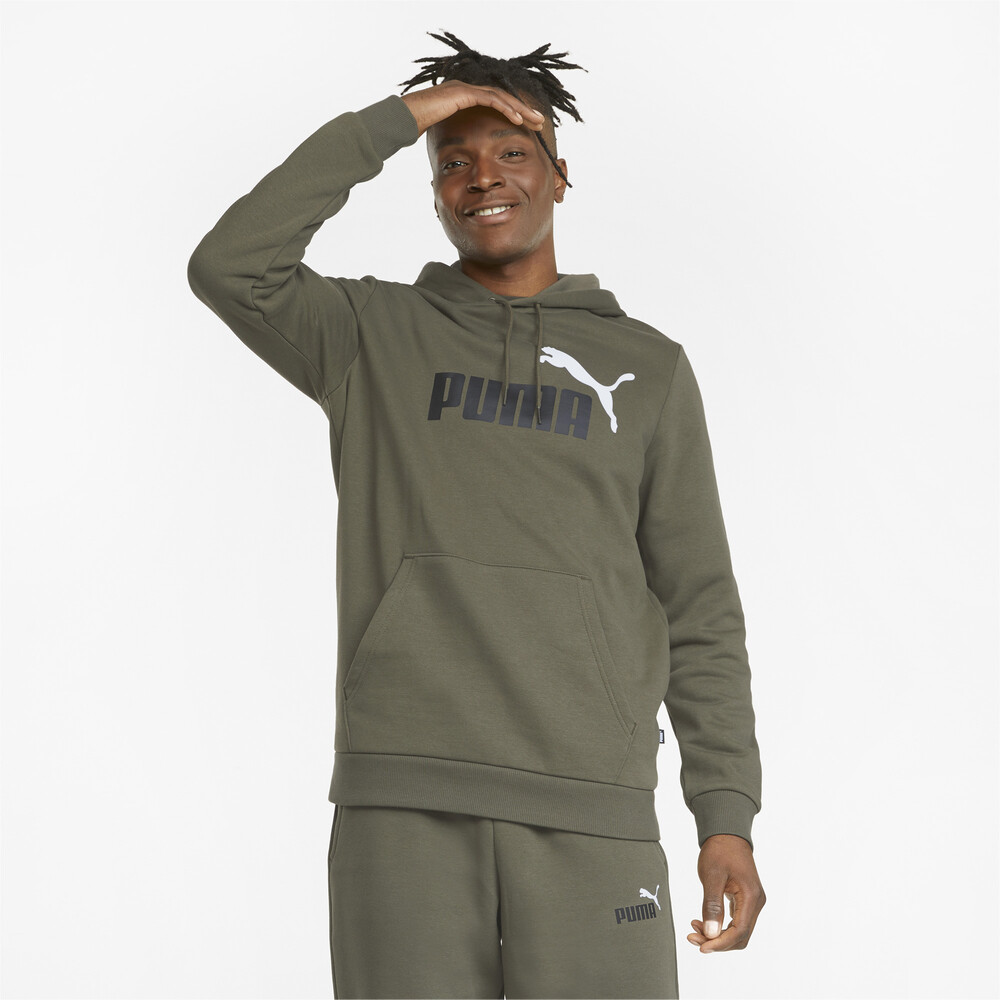 фото Толстовка essentials+ two-tone big logo men's hoodie puma