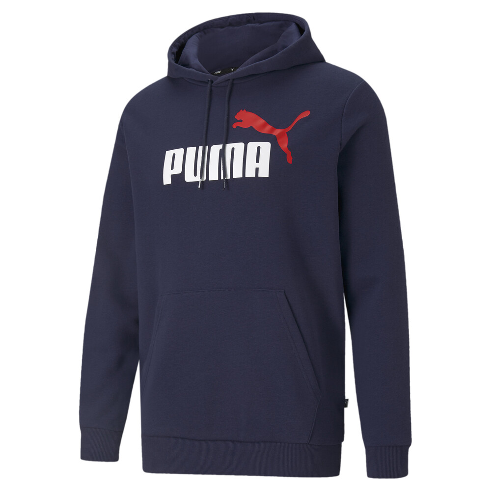 фото Толстовка essentials+ two-tone big logo men's hoodie puma