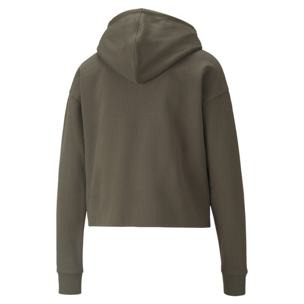 фото Толстовка essentials+ cropped metallic women's hoodie puma