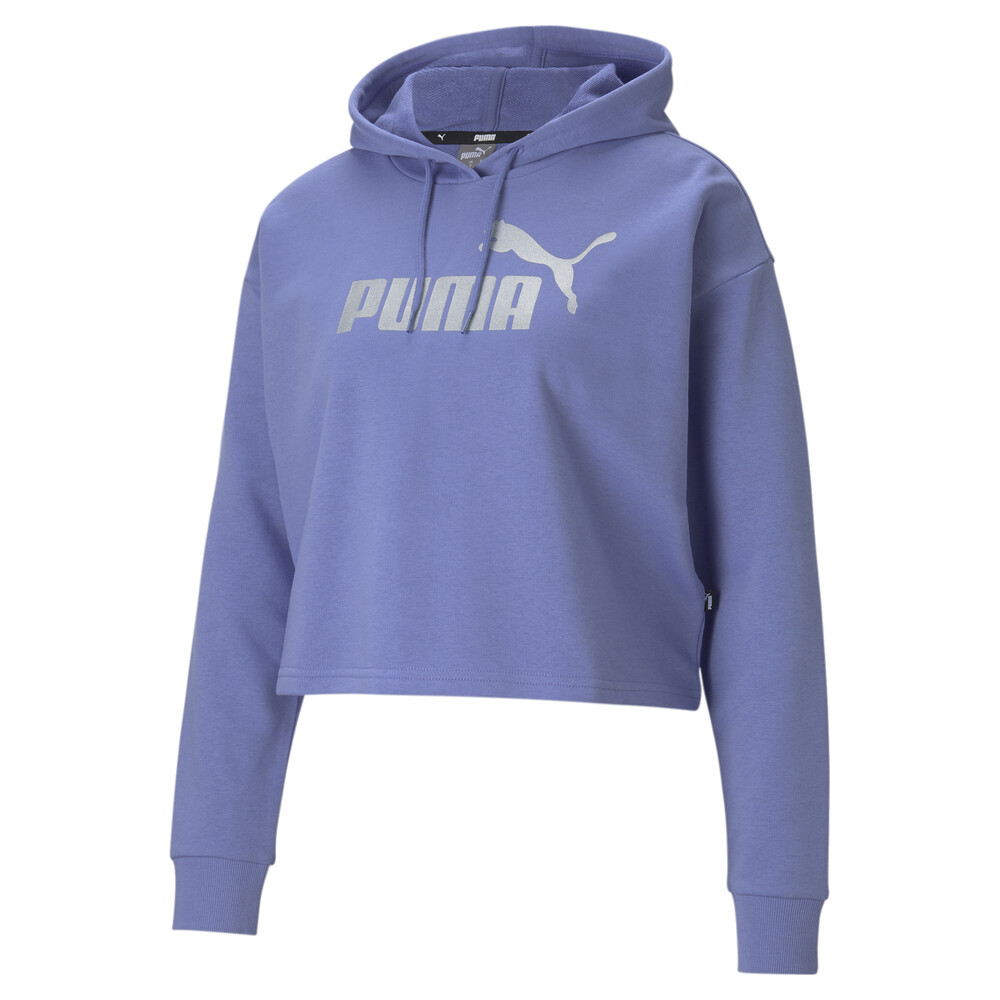 фото Толстовка essentials+ cropped metallic women's hoodie puma