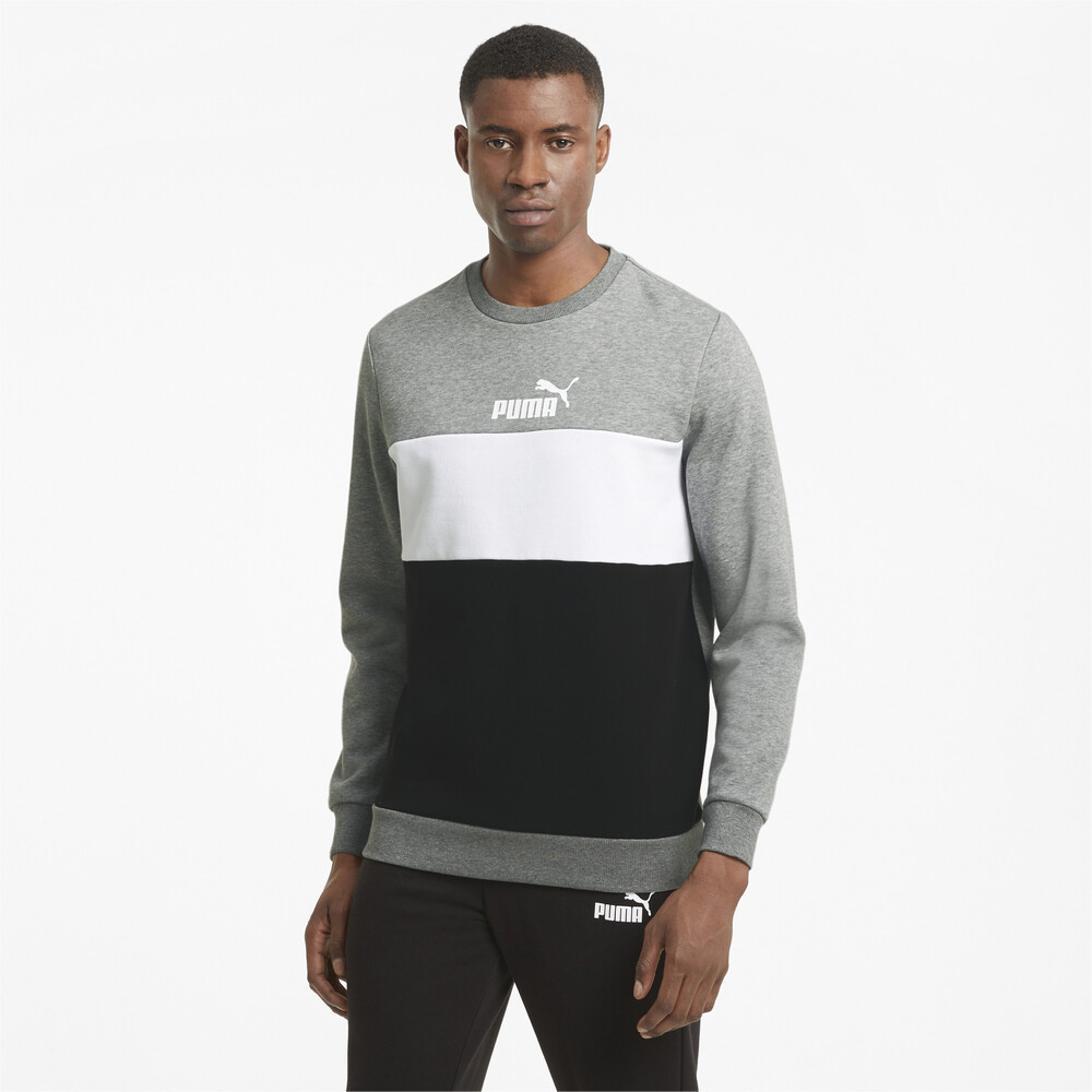 фото Толстовка essentials+ crew neck men's sweatshirt puma