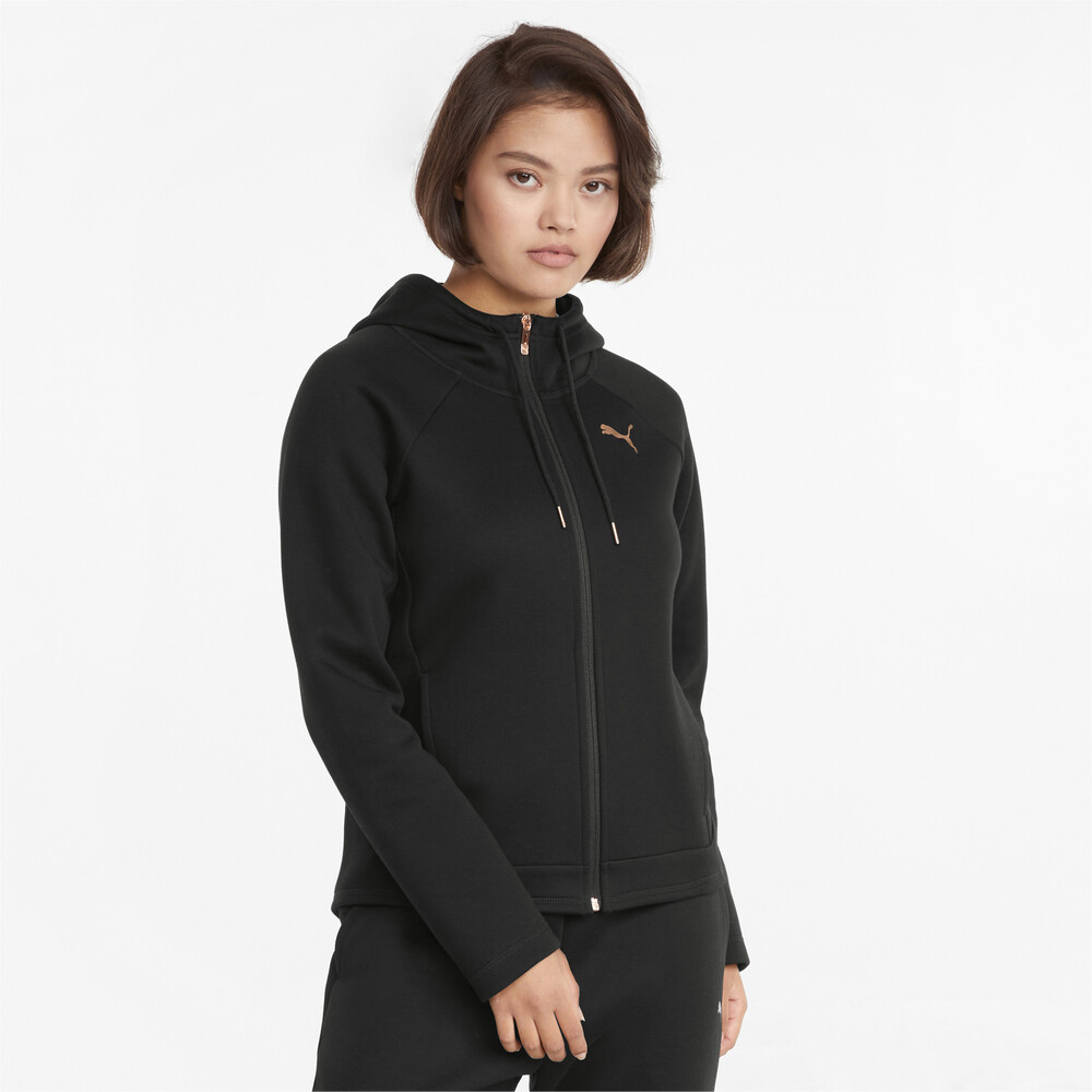 фото Толстовка evostripe full-zip women's hoodie puma