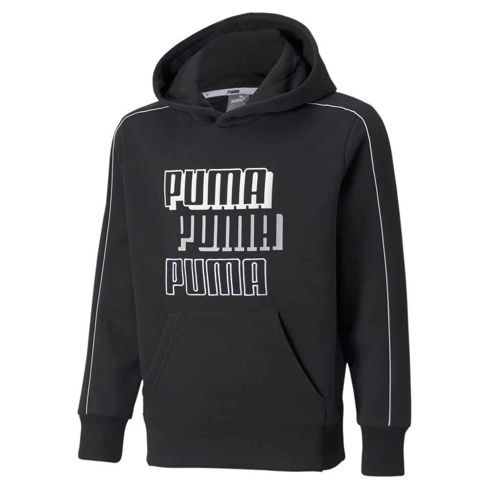 фото Детская толстовка alpha youth hoodie puma