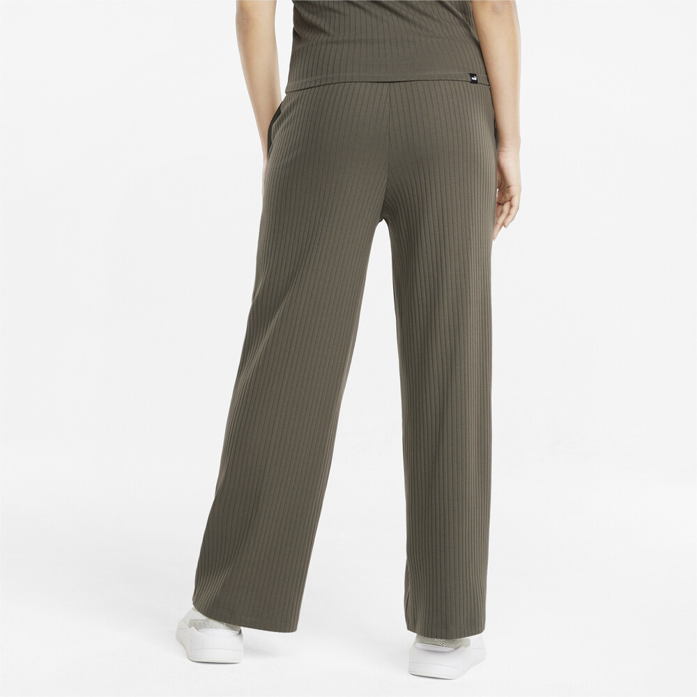 фото Штаны her ribbed wide women's pants puma